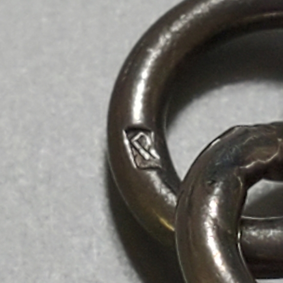 Art.Deco Nouveau.925 Baltic Amber 6 cabochon brace - Picture 5 of 11